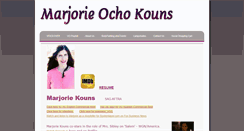 Desktop Screenshot of marjorieochokouns.com